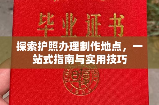 平原探索护照办理制作地点，一站式指南与实用技巧