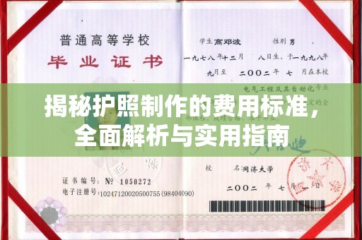 平原揭秘护照制作的费用标准，全面解析与实用指南