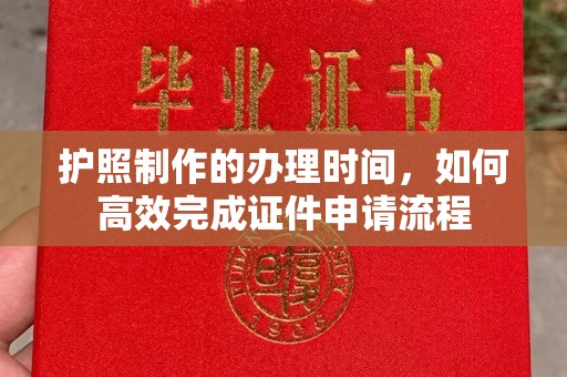 平原护照制作的办理时间，如何高效完成证件申请流程