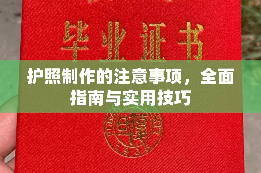 平原护照制作的注意事项，全面指南与实用技巧