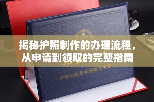 平原揭秘护照制作的办理流程，从申请到领取的完整指南